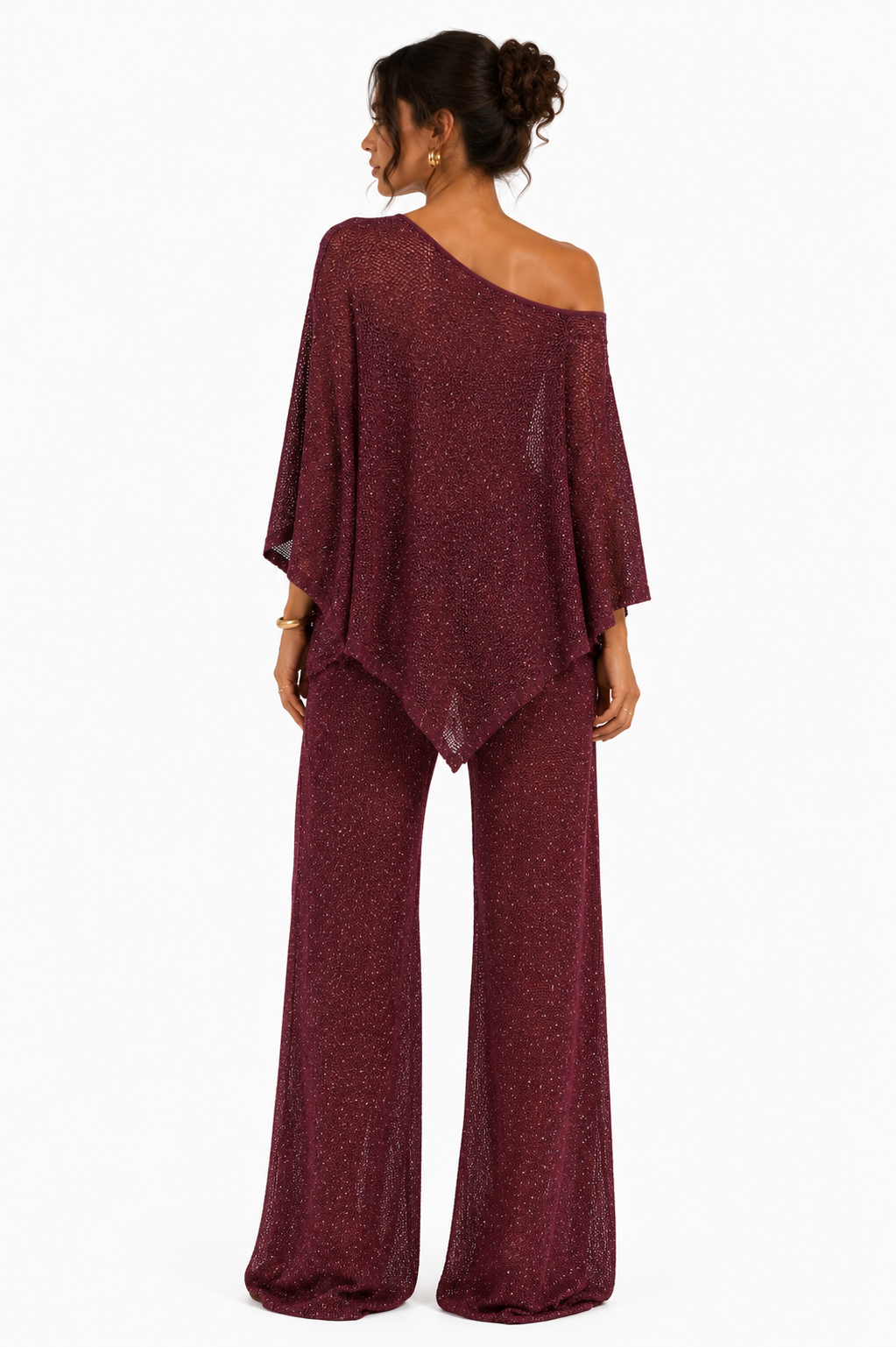 Cherry Muse Cape Set
