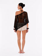 Black-Dune Handmade Knitted Cape (Limited edition)