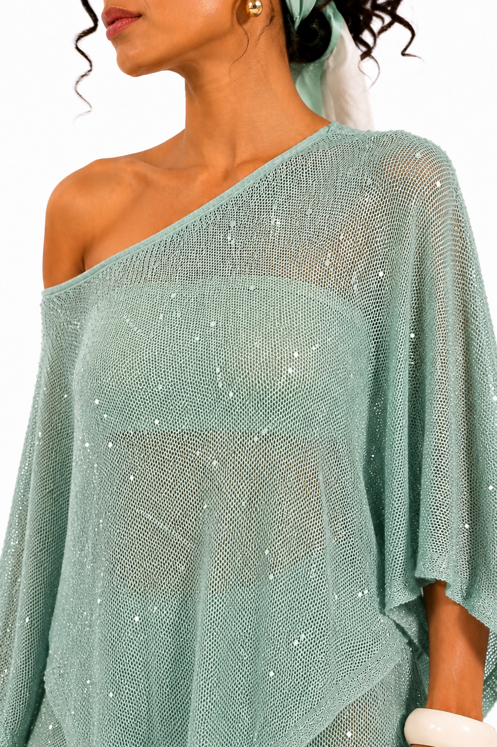 Mint Muse Cape Set